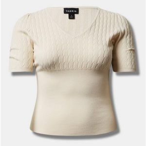 🆕Torrid Fitted Pullover V-neck Sweater